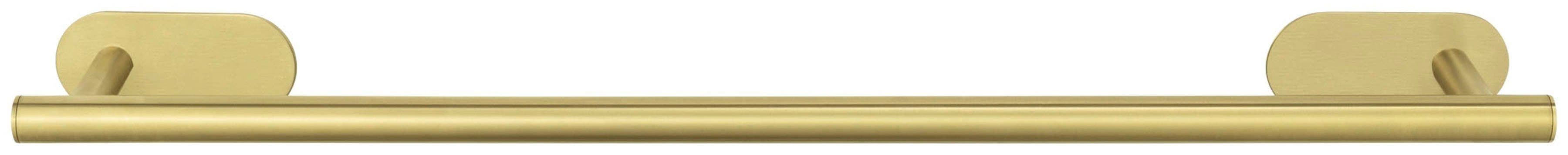 WENKO Handtuchstange Turbo-Loc Uno Orea Gold Edelstahl Handtuchhalter Bohrfrei - Bild 2