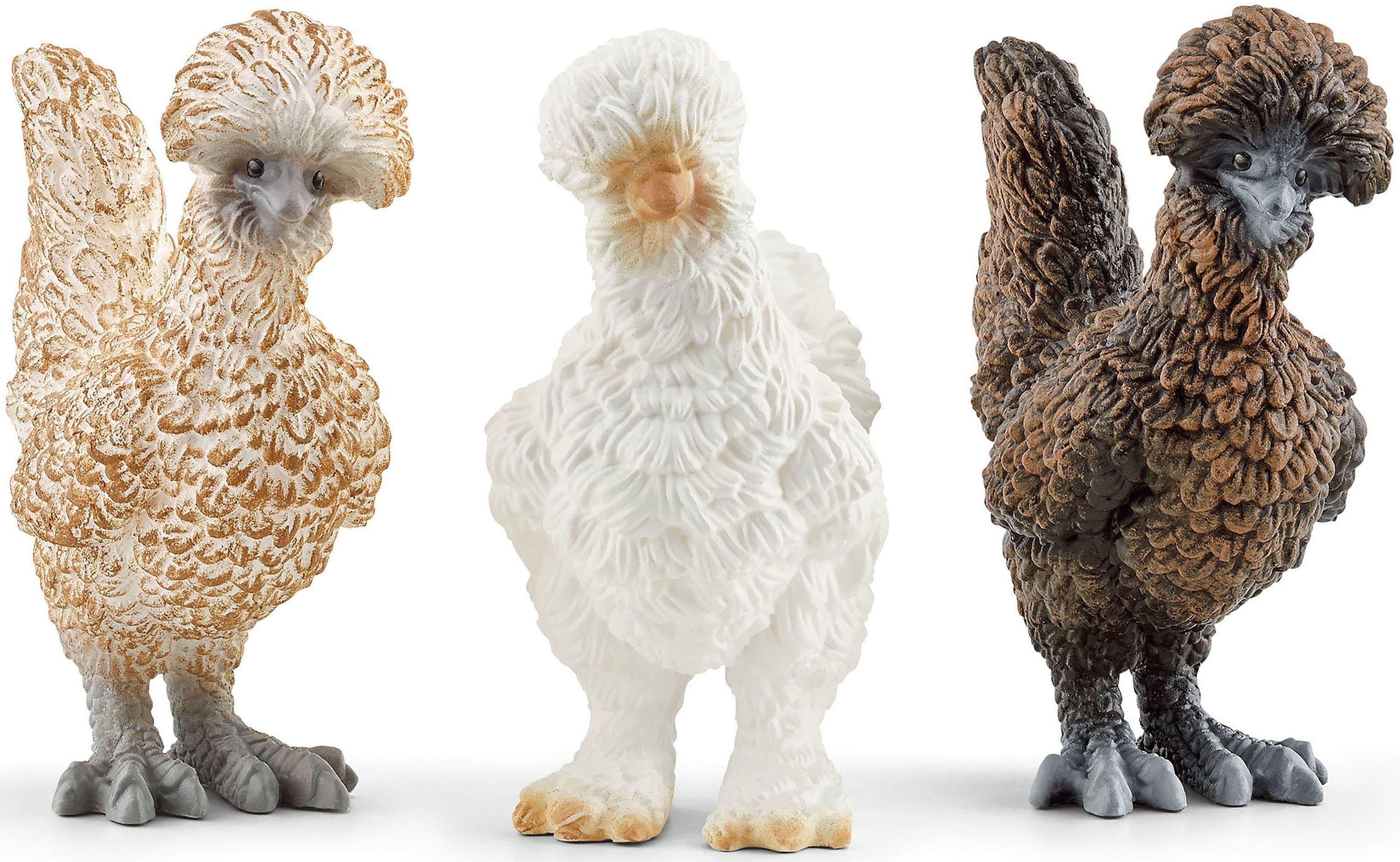 Schleich Farm World Hühnerfreunde 42574 - 3 Hühnerfiguren Bunt - Bild 2