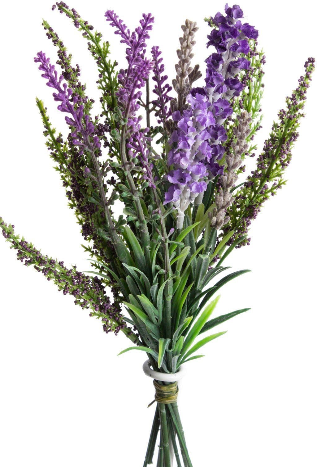 BOTANIC-HAUS Kunstzweig Lavendel Erika Bündel Lila - Bild 2