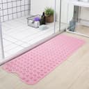 WITEN&NOCK Duschmatte Badewanneneinlage Rosa Rutschfest Bild 2
