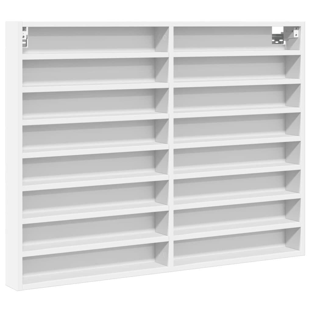 vidaXL Vitrinenschrank Weiß Holzwerkstoff - Bild 2