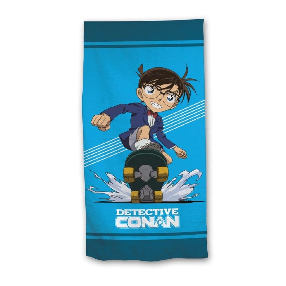 Detektiv Conan Strandtuch Badehandtuch Polyester Blau - Bild 2