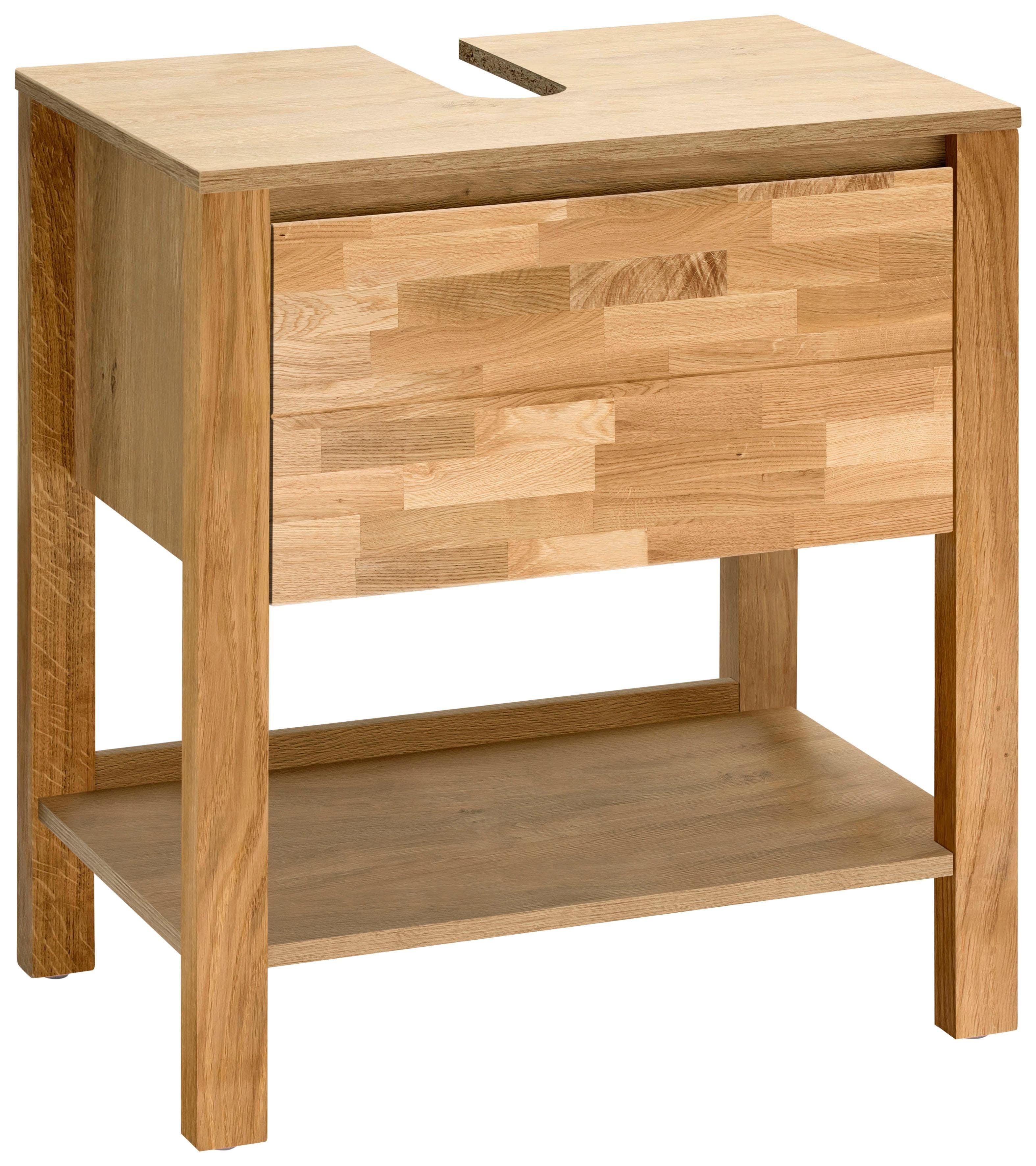 HOME AFFAIRE Kaika Waschbeckenunterschrank Eiche 60 cm - Bild 2