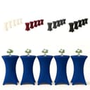 EXKLUSIV HEIMTEXTIL Stehtischhusse Polyester Elasthan Bild 2