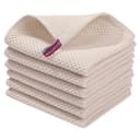 Refttenw Geschirrtuch 6er Set Beige Waffeltuch saugfähig Bild 2
