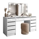 Lookway Schminktisch MADA ELITE II mit Spiegel und Beleuchtung Bild 2