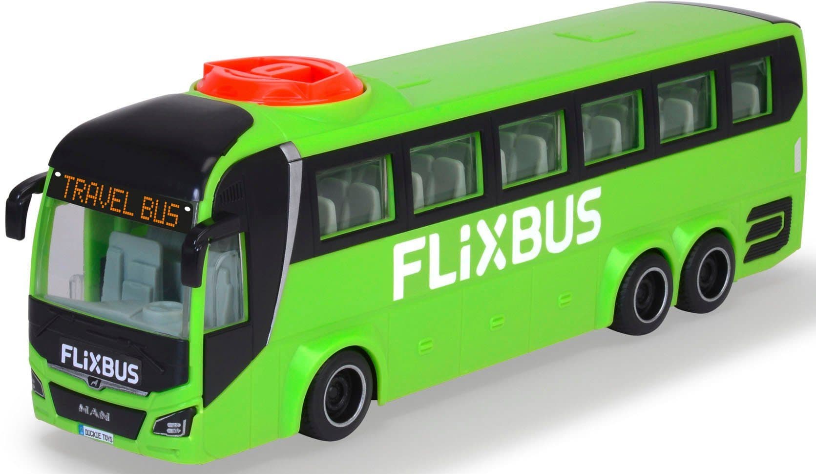 Dickie Toys Spielzeug-Bus MAN Lion's Coach - Flixbus Grün - Bild 2