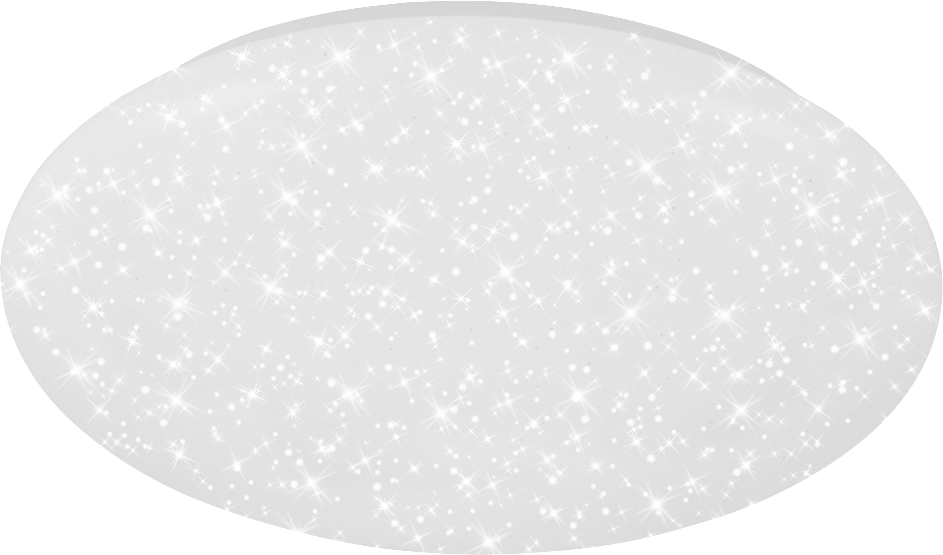 Briloner Leuchten LED Deckenleuchte GIT Weiß Sternencover