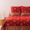 Bassetti Bettwäsche PALLAVICINO Satin Rot mit Reißverschluss Bild 2
