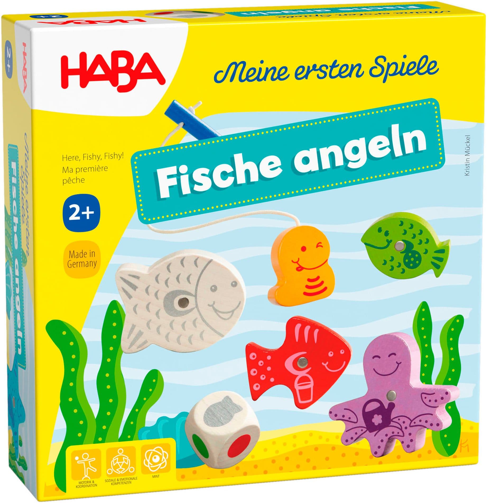 HABA Spiel Meine ersten Spiele - Fische angeln, Kleinkindspiel, Made in Germany - Bild 2
