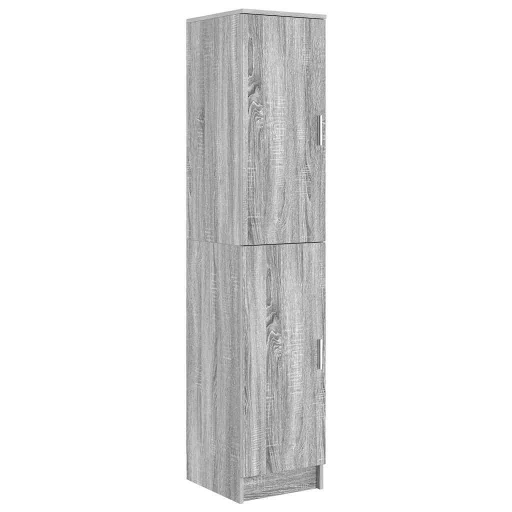 vidaXL Highboard Grau Holzwerkstoff Modern - Bild 2