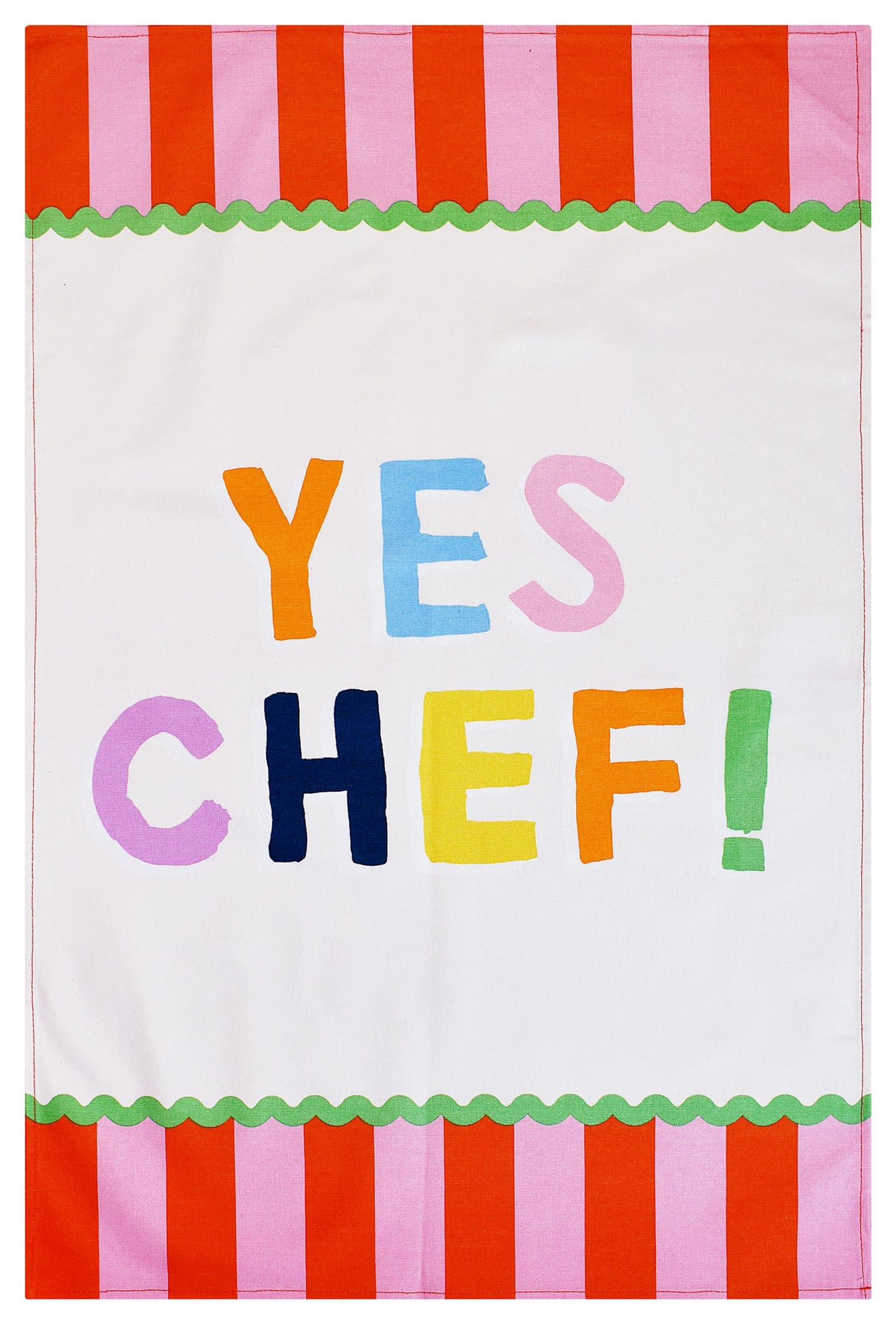 Ulster Weavers Geschirrtuch Yes Chef Bunt 100% Baumwolle - Bild 2