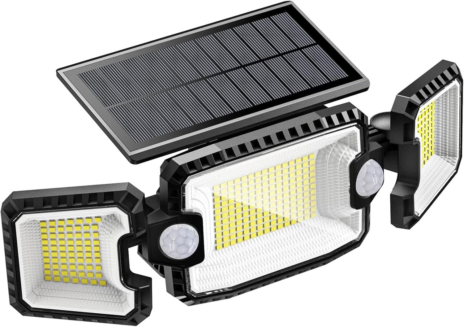 Quntis LED Solarleuchte Außen mit Bewegungsmelder 305 LEDs IP65 - Bild 2