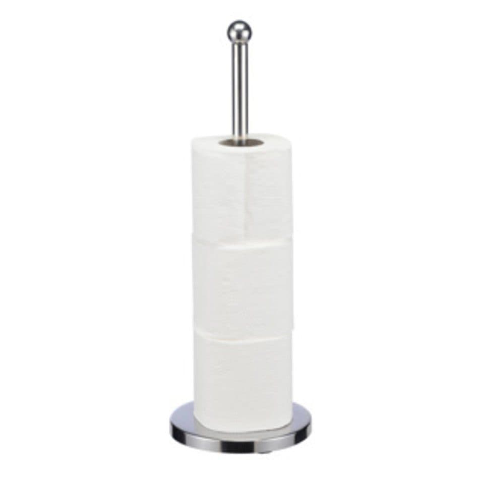 Haushalt International Toiletten-Ersatzrollenhalter Edelstahl