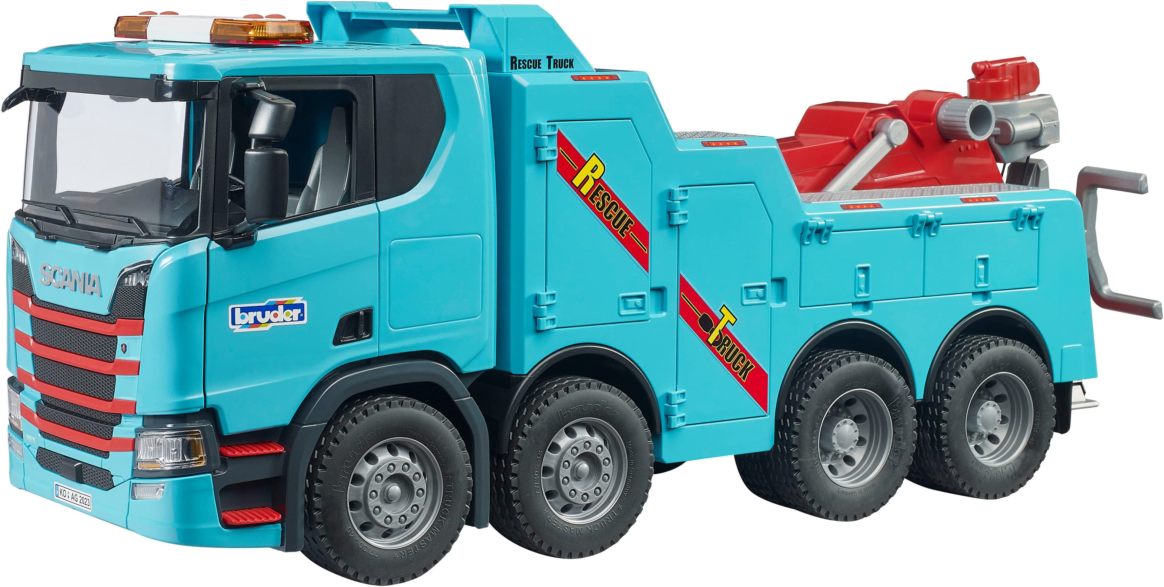 Bruder® Spielzeug-Abschlepper Scania Super 560R LKW Abschlepp LKW Grün - Bild 2