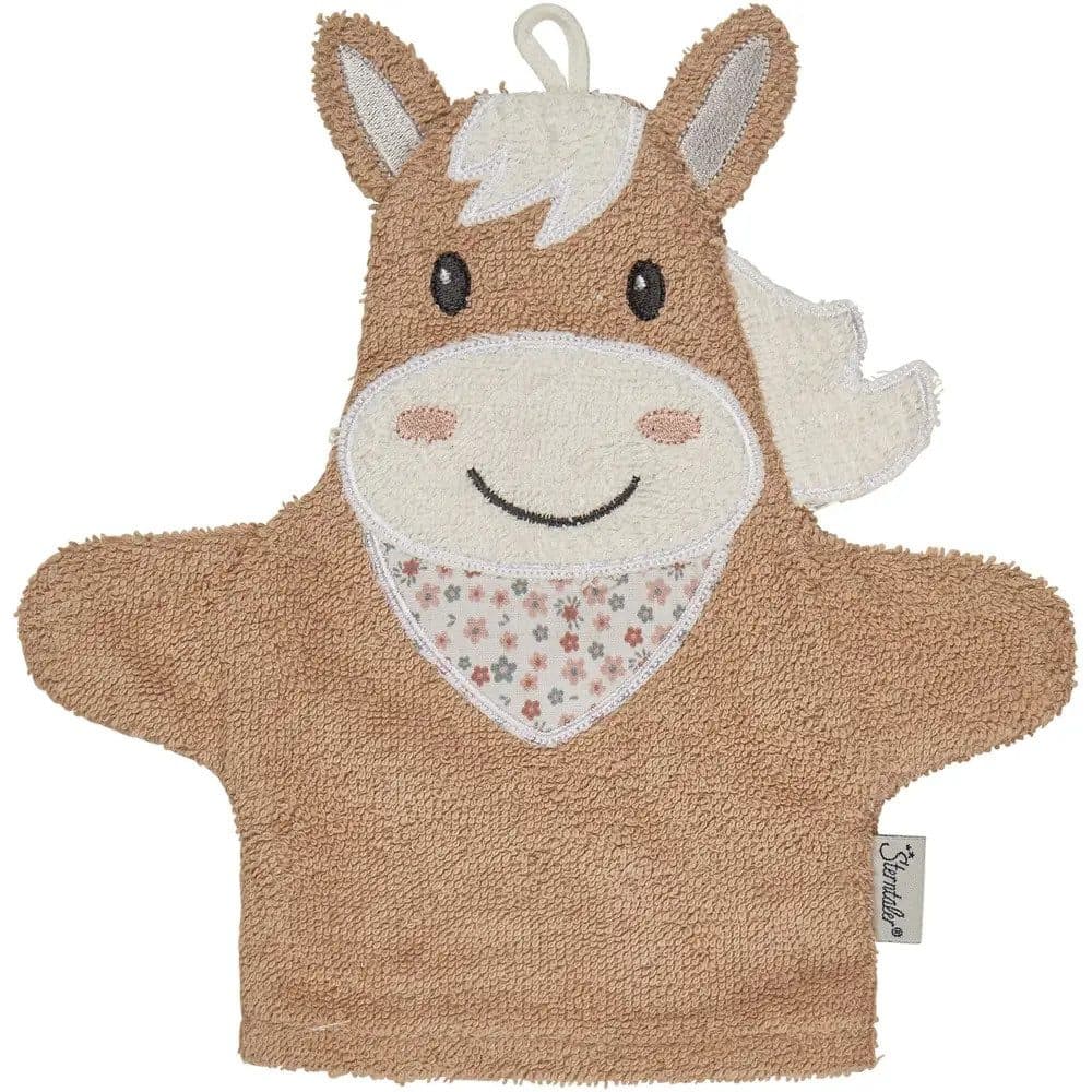 Sterntaler Waschhandschuh Pferd Sunny lichtbeige Baumwolle - Bild 2