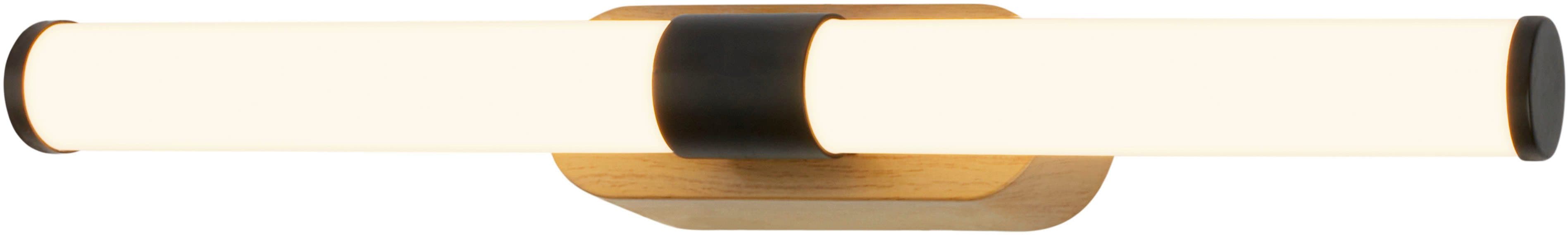 BRILONER LED Spiegelleuchte RUNT 2191014 Matt Schwarz IP44