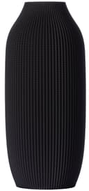 3D Vase Stella L 30cm Nachhaltige Deko Vase Schwarz Bild 2