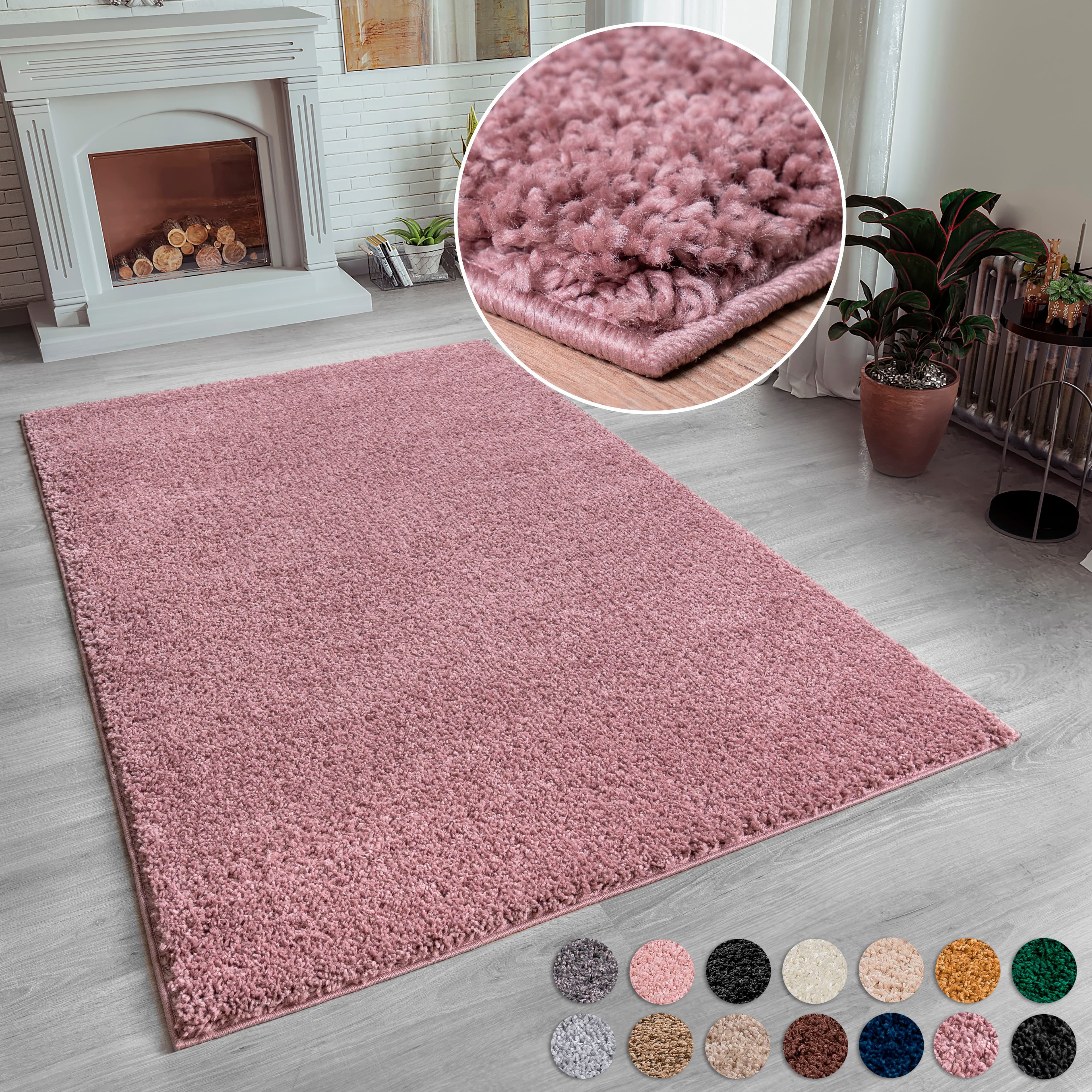OTTO home Hochflor-Teppich Viva Shaggy Modern Uni Braun - Bild 2