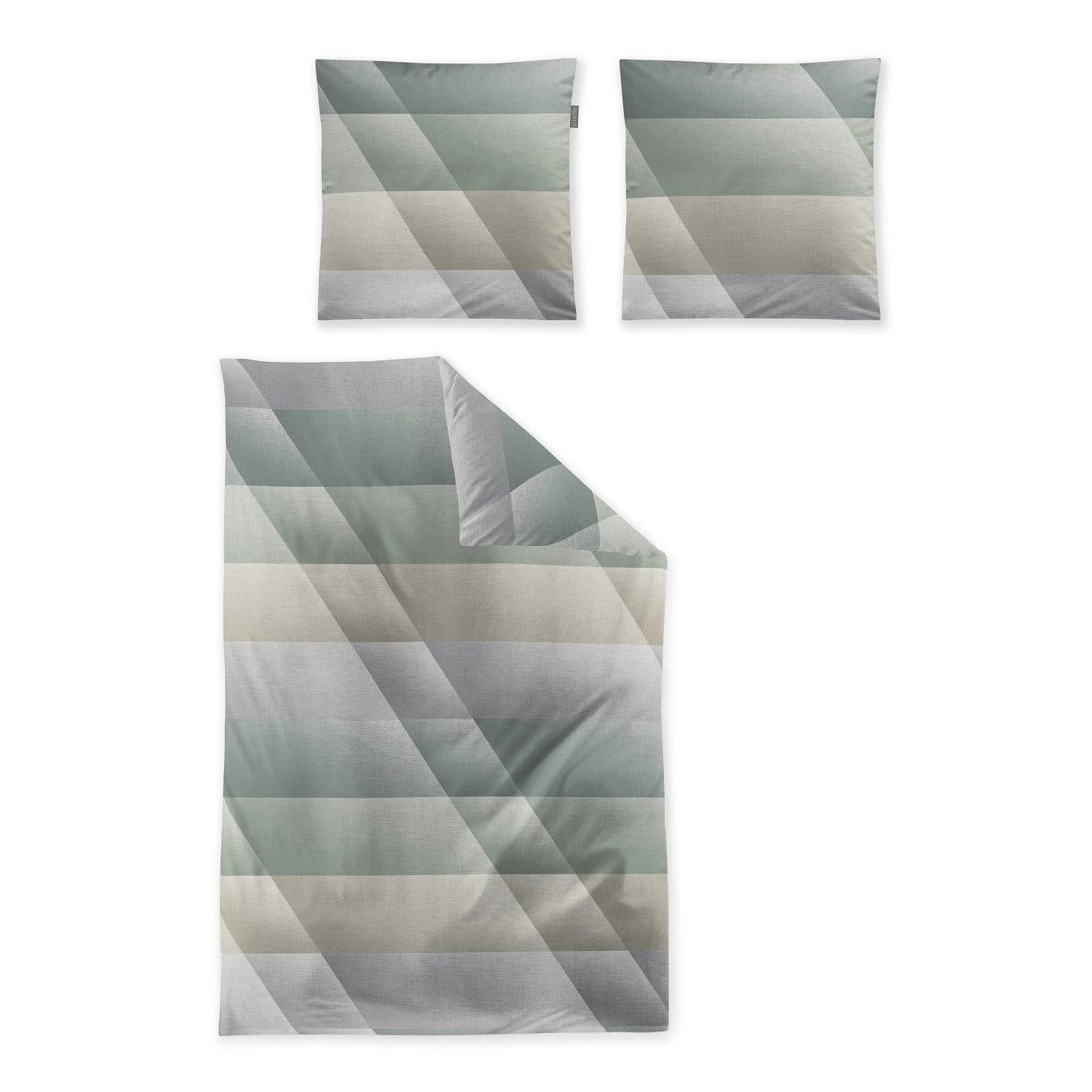 Irisette Bettwäsche SKY Satin Silber 100% Baumwolle - Bild 2