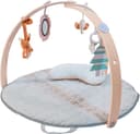 BabyGo Spielbogen Wood - Spielmatte mit Holzspielbogen und 5 Spielzeugen Bild 2