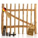 BooGardi Gartentor Haselnuss 100cm Breite Bild 2