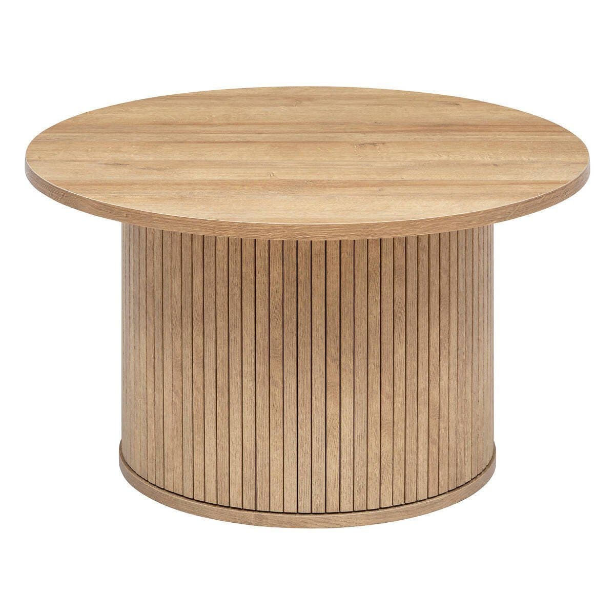 Atmosphera Beistelltisch COLVA Rund Beige MDF