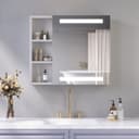 AQUALAVOS Badezimmerspiegelschrank LED IP44 mit Sensor Bild 2