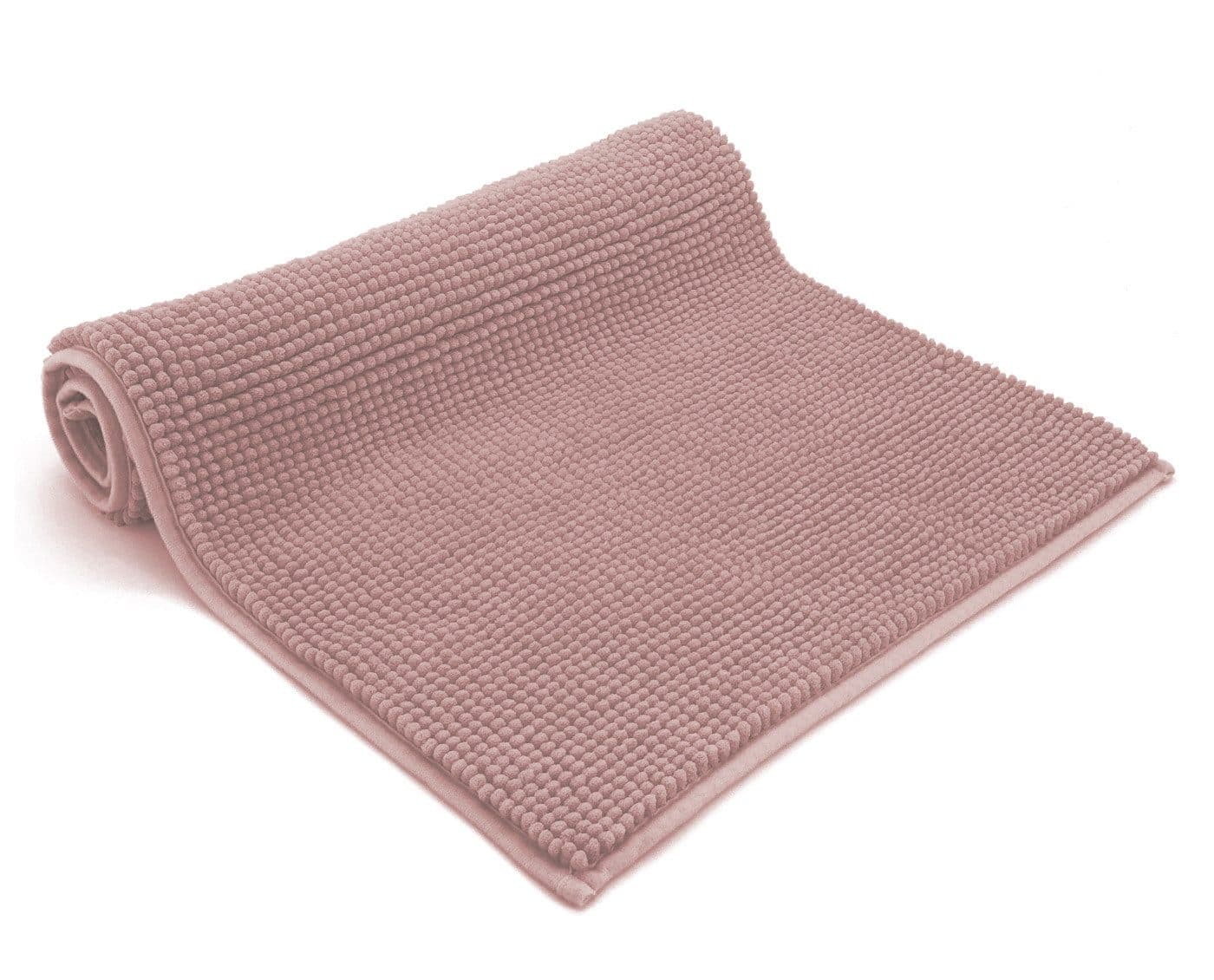 heimtexland Badematte Chenille Rosa Rutschfest Waschbar - Bild 2