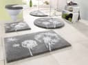 Grund Badematte Pusteblume Grau Rutschhemmend Polyacryl Bild 2