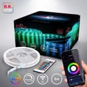 B.K.Licht Smart LED Strip 5M Weiß WLAN App Steuerung Bild 2