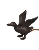 finehomegarden Wasserspeier Ente aus Gusseisen mit Pumpe Bild 2