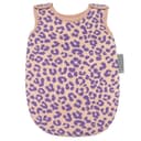 howa Puppenschlafsack Leo Lila Leoparden-Design Weich Gepolstert Bild 2