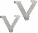 Gardinenhaken GOOD LIFE Riva Silber V-Haken Metall Set 2 Stk Bild 2