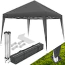 TECTAKE Pavillon Linosa Grau Faltbar Wasserabweisend Bild 2