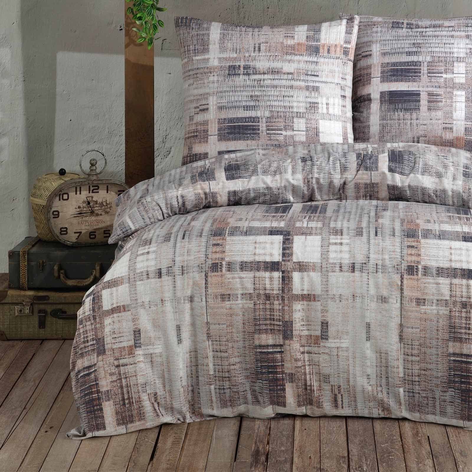 Buymax Bettwäsche Alvaro 100% Baumwolle Renforcé 2-teilig 155x220 cm - Bild 2