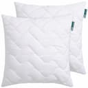 f.a.n. Microfaserkissen Hollofil Active Weiß 80x80 cm Bild 2