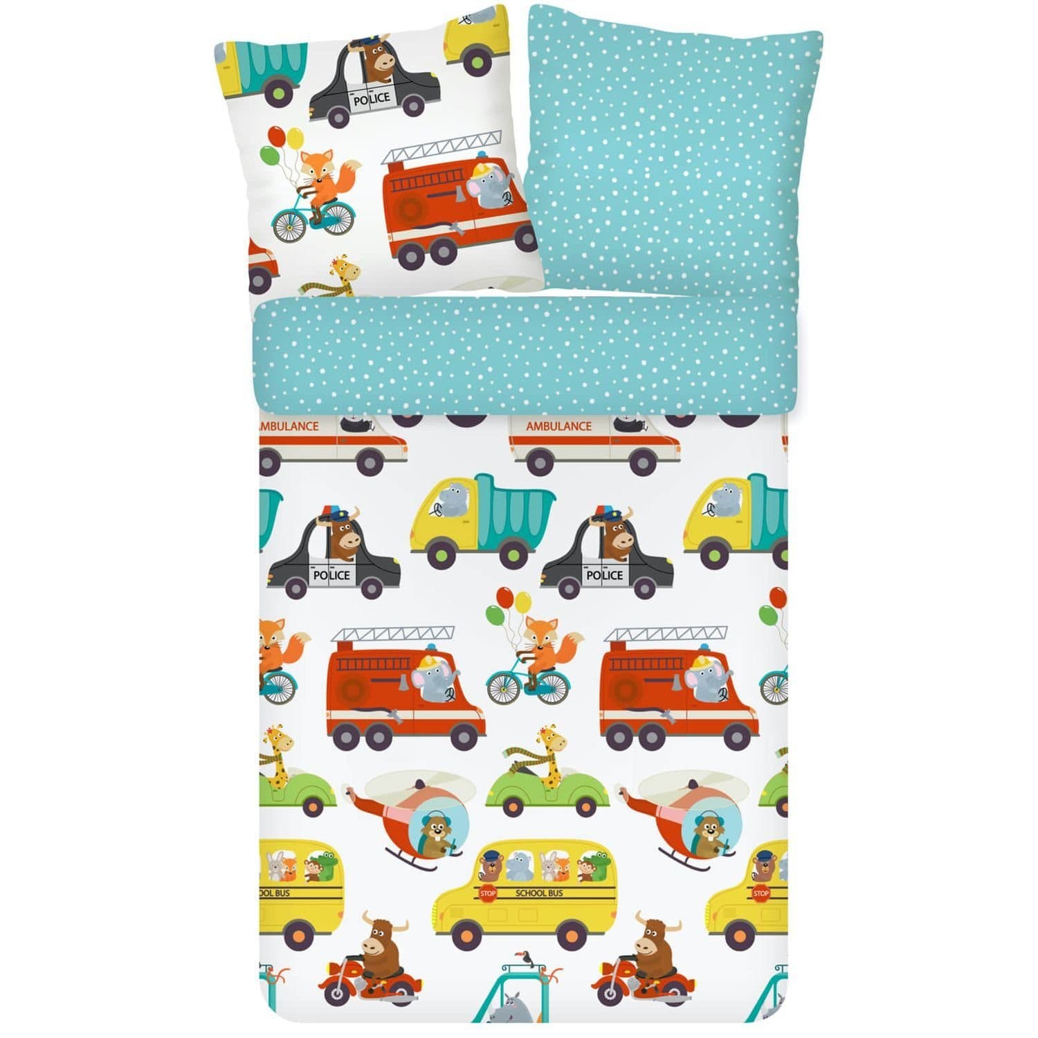 ESPiCO Bettwäsche Verkehr Trendy Bedding Renforcé 2-teilig - Bild 2