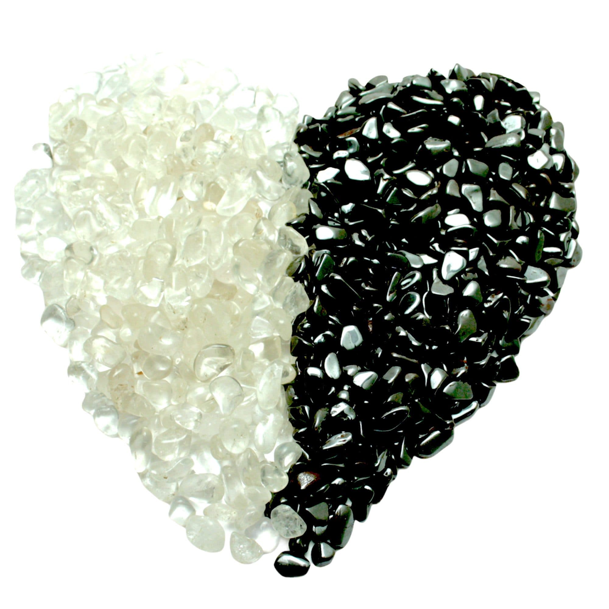 Steinfixx® Edelstein Ladesteine Hämatit & Bergkristall 500g - Bild 2