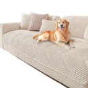 Agger Sofaschoner Couch Überzug Beige Rutschfest Bild 2