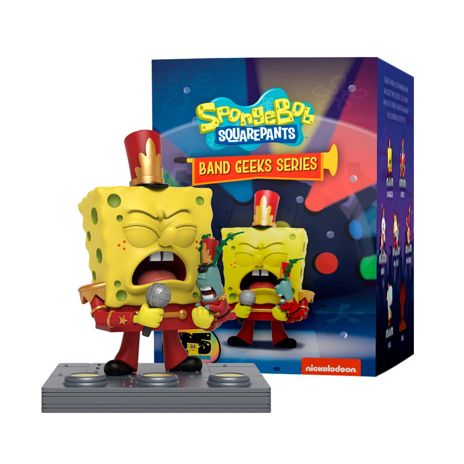 Sponge Bob Sammelfigur Mighty Jaxx - Spongebob Squarepants Band Geeks - Bild 2
