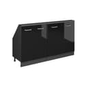Vicco Kommode Rion Schwarz Hochglanz Anthrazit 2er Set Bild 2