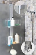 Bischof Duschregal Yoki Silber Rostfrei Einstellbar Bild 2