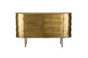 Dutchbone Sideboard Retro Hanna Metall Gold Art Déco Bild 2