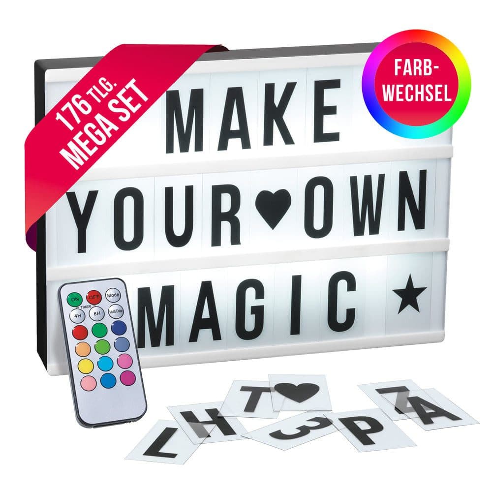 EASYmaxx LED Schriftzug Love Dekoleuchte 173 Zeichen - Bild 2