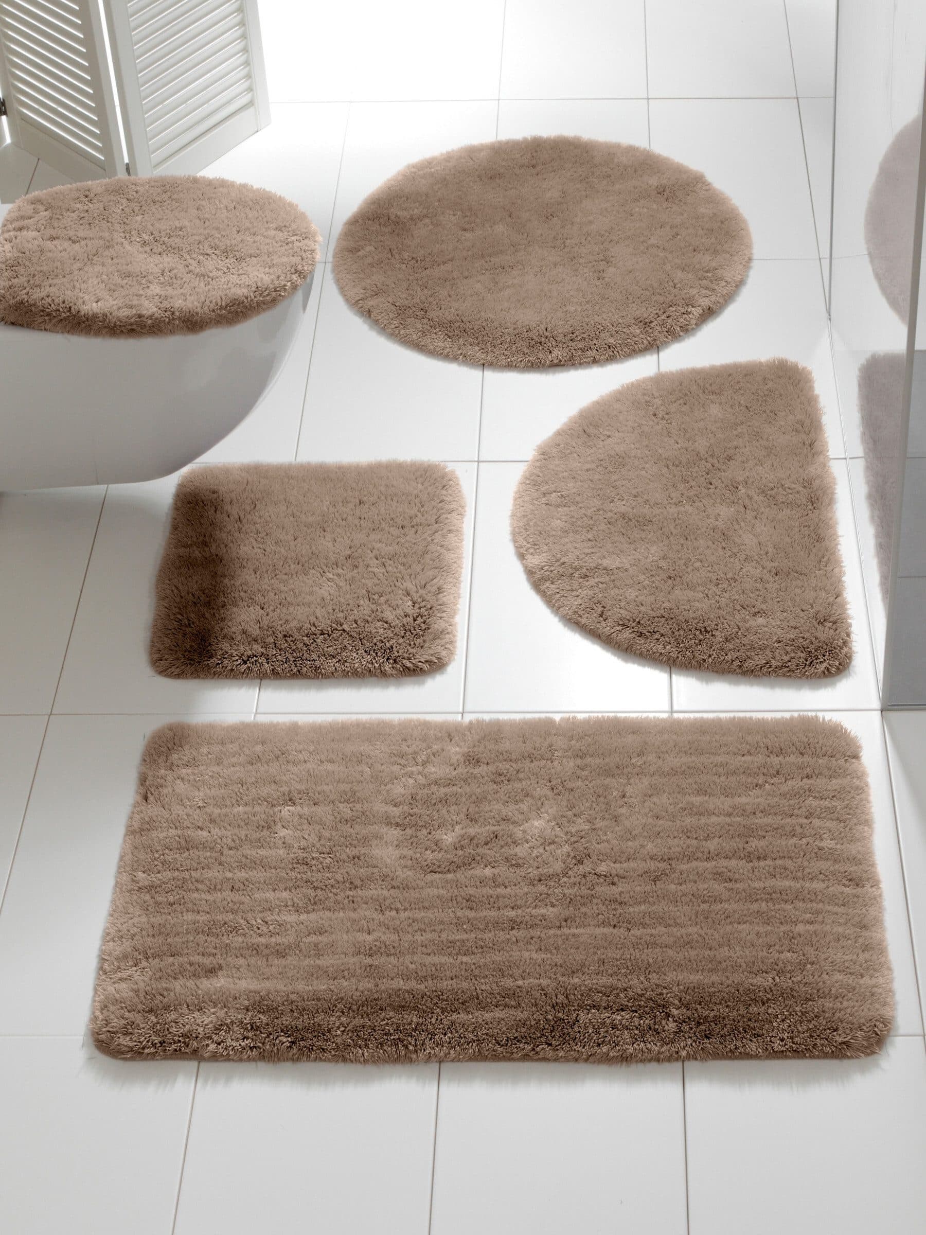 HEINE HOME Badematte Taupe Rechteckig 45x50 cm - Bild 2