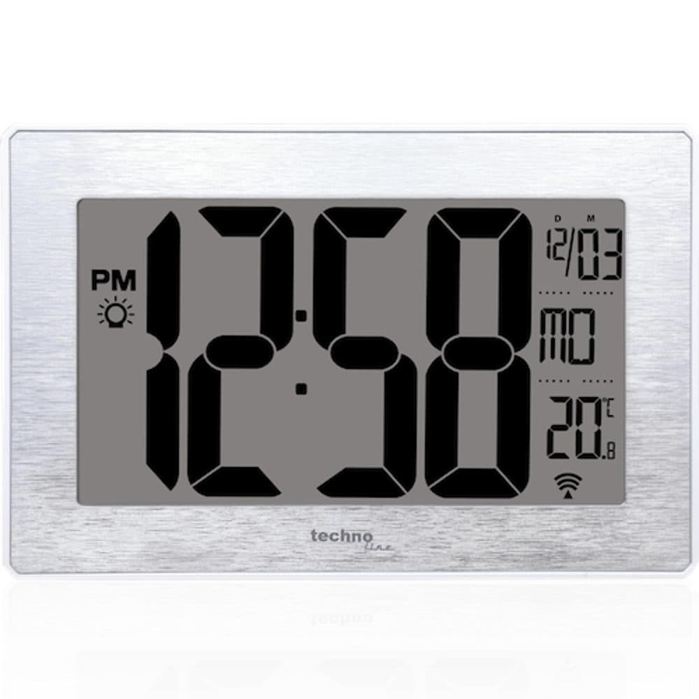 Technoline Wanduhr Modern & Minimalistisch