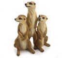 Bambelaa! Gartenfigur Erdmännchen Familie Braun Bild 2