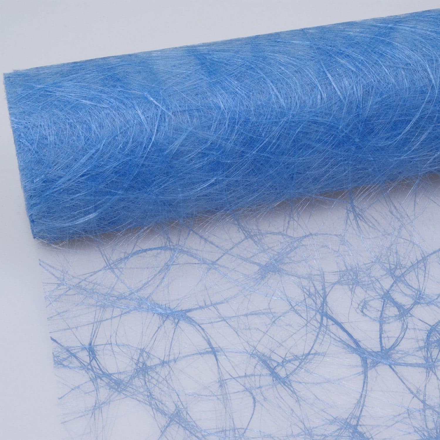 Deko AS Tischläufer Sizoweb Hellblau 20 cm 5m Rolle