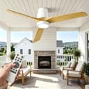 ATEROLL Deckenventilator mit LED Licht & Fernbedienung Bild 2